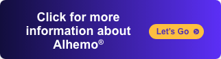 Click for more information about Alhemo® - Learn more call-to-action banner